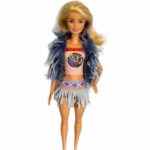 Barbie Doll Blonde Flat Feet Bent Left Arm & American Idol Simone Outfit